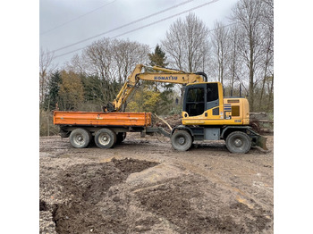 Ratinis ekskavatorius Komatsu PW148-10: foto 5