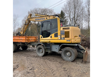 Ratinis ekskavatorius Komatsu PW148-10: foto 2