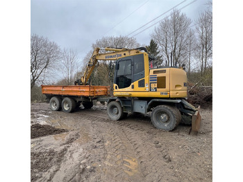 Ratinis ekskavatorius Komatsu PW148-10: foto 4