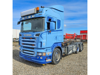 Konteineris-vežimus/ Sukeisti kūną sunkvežimis SCANIA R 500