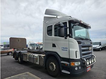 Konteineris-vežimus/ Sukeisti kūną sunkvežimis Scania G420 6x2*4: foto 2