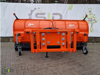 Nauja Traktorius - frontalinis krautuvas - Komunalinis traktorius SID Municipal snow plough / Schneepflug kommunal gerade 2,6 m: foto 4