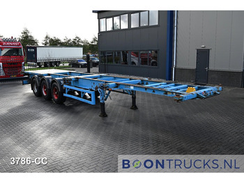 Blumhardt Cont.-Sal 40.24 E FIXED CHASSIS | 2x20-30-40ft * STEEL SUSPENSION * 5450 KG * BPW lizingą Blumhardt Cont.-Sal 40.24 E FIXED CHASSIS | 2x20-30-40ft * STEEL SUSPENSION * 5450 KG * BPW: foto 3