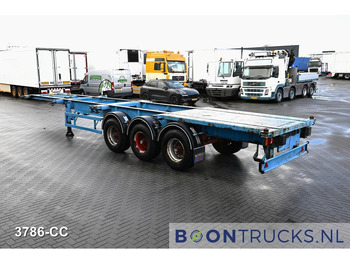 Blumhardt Cont.-Sal 40.24 E FIXED CHASSIS | 2x20-30-40ft * STEEL SUSPENSION * 5450 KG * BPW lizingą Blumhardt Cont.-Sal 40.24 E FIXED CHASSIS | 2x20-30-40ft * STEEL SUSPENSION * 5450 KG * BPW: foto 2
