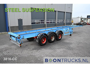 Blumhardt Cont.-Sal 40.24 E FIXED CHASSIS | 40ft * STEEL SUSPENSION * BPW / DRUM lizingą Blumhardt Cont.-Sal 40.24 E FIXED CHASSIS | 40ft * STEEL SUSPENSION * BPW / DRUM: foto 1