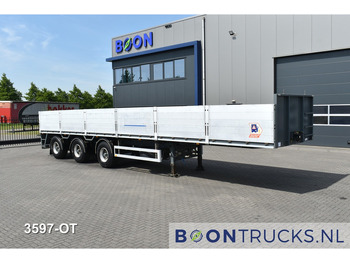Platforminė/ Bortinė puspriekabė Pacton P3-001 STEENTRAILER | 2x STUURAS * ALU BORDEN * NL TRAILER: foto 4