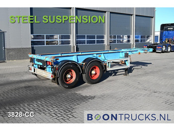 Konteineris-vežimus/ Sukeisti kūną puspriekabė