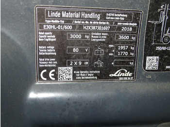 Elektrinis krautuvas Linde E30HL: foto 5