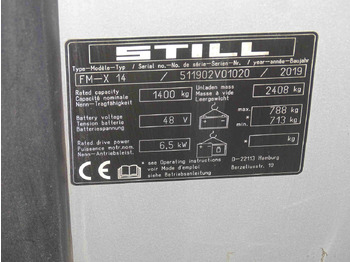 Krautuvas su šakėmis Still FM-X14: foto 5