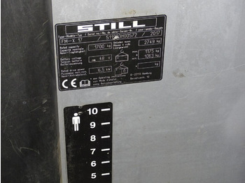 Krautuvas su šakėmis Still FM-X17: foto 5