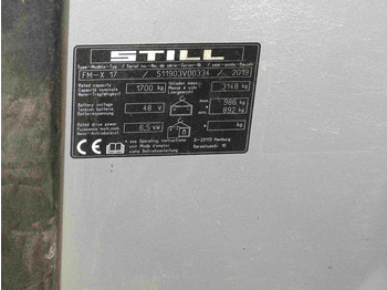 Krautuvas su šakėmis Still FM-X17: foto 5