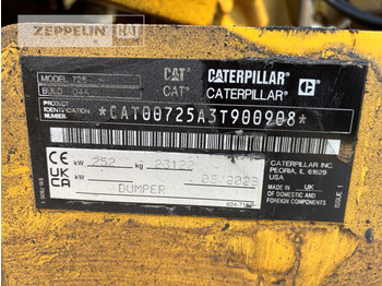 Šarnyrinis savivartis Cat 725-04A: foto 2