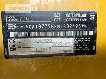 Cat 775G lizingą Cat 775G: foto 2