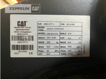 Greita jungtis - Statybinė technika Cat Primärprodukte Kompo: foto 2