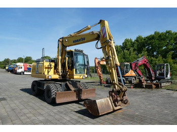 Ratinis ekskavatorius KOMATSU PW140