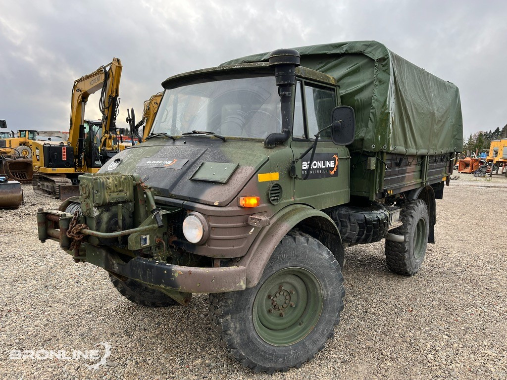 1976 Mercedes-Benz Unimog 416 4x4 + Winch - Platforminis/ Bortinis sunkvežimis: foto 1 1976 Mercedes-Benz Unimog 416 4x4 + Winch - Platforminis/ Bortinis sunkvežimis: foto 1