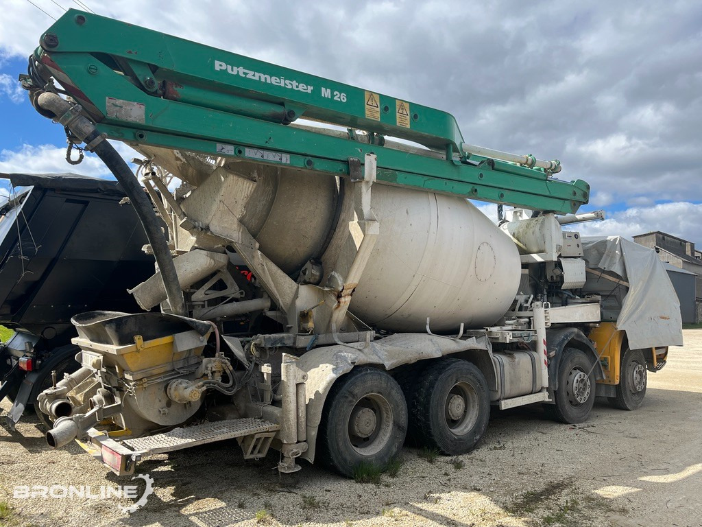 2003 MERCEDES-BENZ ACTROS 3240B 8X4/4 Mixer - Betonvežis: foto 2 2003 MERCEDES-BENZ ACTROS 3240B 8X4/4 Mixer - Betonvežis: foto 2