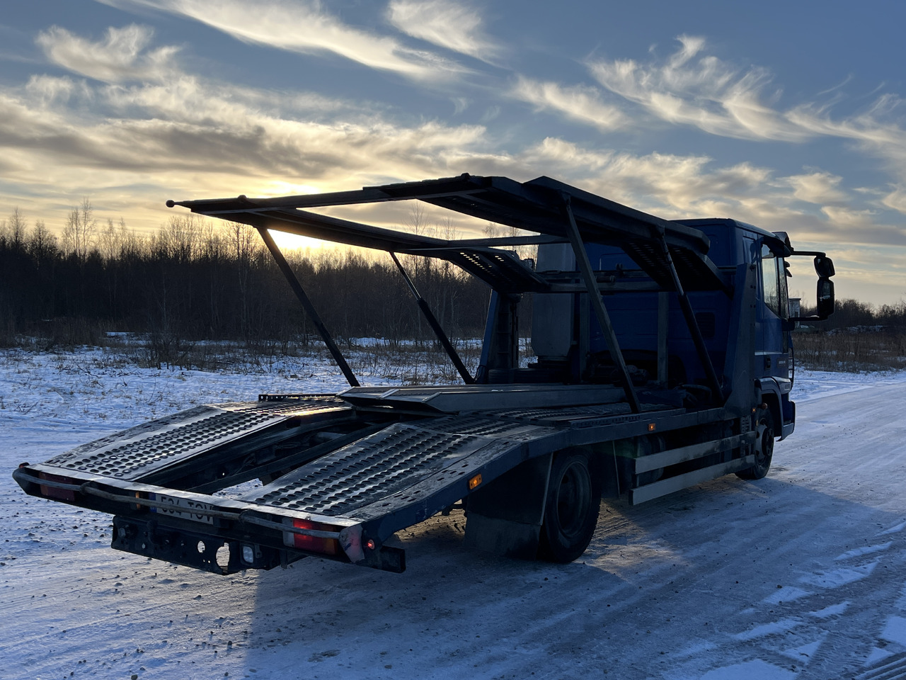 Evakuatorius 2007 IVECO EUROCARGO ML 80EL18 Puksiir: foto 14