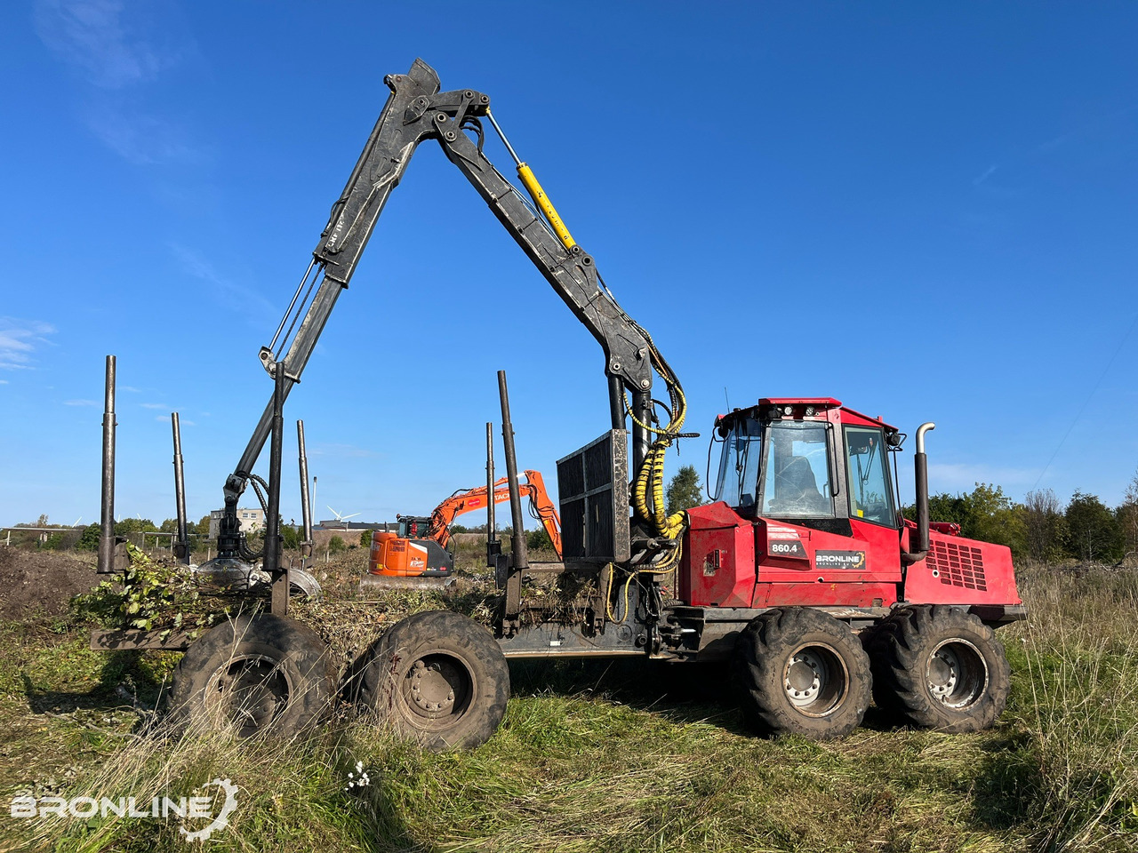 2012 Komatsu 860.4 Forwarder 8x8 - Forvarderis: foto 2 2012 Komatsu 860.4 Forwarder 8x8 - Forvarderis: foto 2