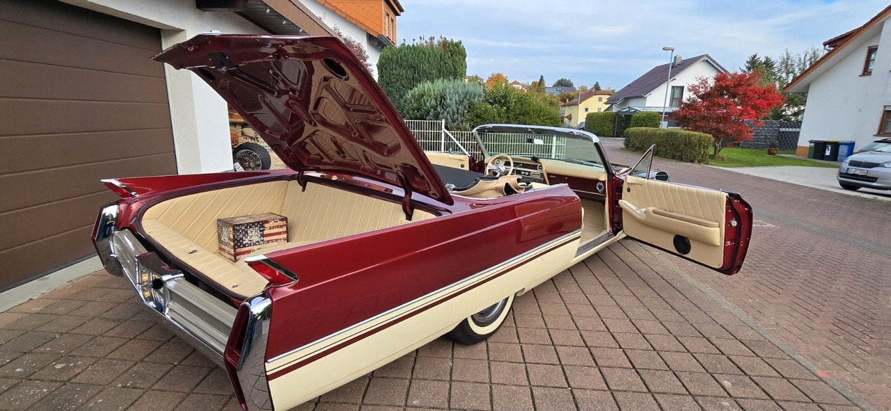 Cadillac Deville Cabriolet 1964 Oldtimer H-Kennzeichen - Kabrioletas: foto 5 Cadillac Deville Cabriolet 1964 Oldtimer H-Kennzeichen - Kabrioletas: foto 5
