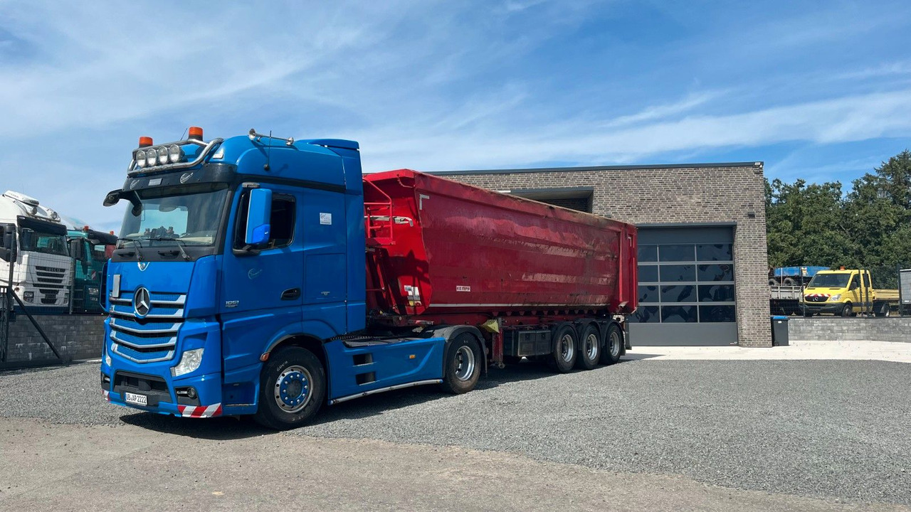 Kempf SKM 35/3 Kipper Mulde Lift Schrott Stahl 50m - Savivartis puspriekabė: foto 1 Kempf SKM 35/3 Kipper Mulde Lift Schrott Stahl 50m - Savivartis puspriekabė: foto 1