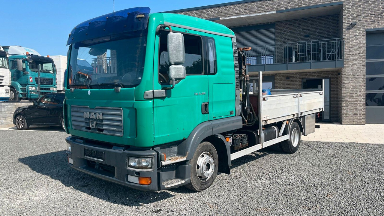 MAN TGL 8.180 4x2 Kran Hiab Tempomat MAN TGL 8.180 4x2 Kran Hiab Tempomat - Platforminis/ Bortinis sunkvežimis, Sunkvežimis su kranu: foto 2 MAN TGL 8.180 4x2 Kran Hiab Tempomat MAN TGL 8.180 4x2 Kran Hiab Tempomat - Platforminis/ Bortinis sunkvežimis, Sunkvežimis su kranu: foto 2