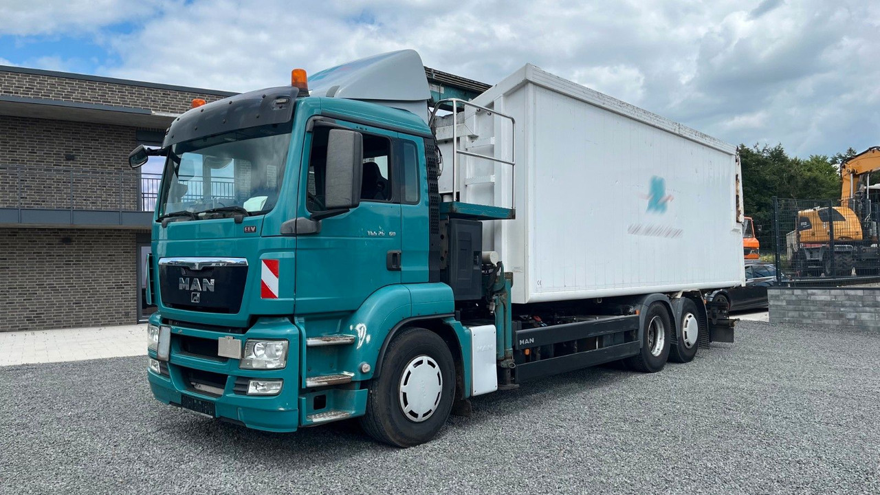 MAN TGS 26.360 Müllwagen Glas Kran Kipper - Šiukšliavežis: foto 2 MAN TGS 26.360 Müllwagen Glas Kran Kipper - Šiukšliavežis: foto 2