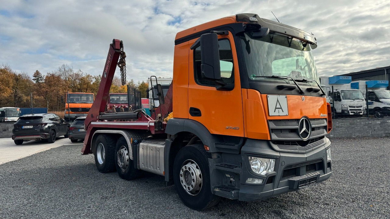 Mercedes-Benz Antos 2740 Absetzkipper Lift- und Lenkachse - Savivartis sunkvežimis: foto 3 Mercedes-Benz Antos 2740 Absetzkipper Lift- und Lenkachse - Savivartis sunkvežimis: foto 3