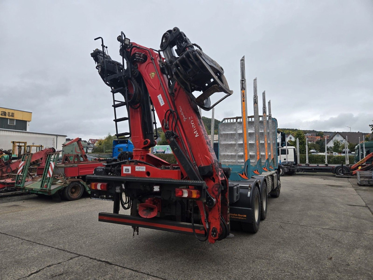 Mercedes-Benz Arocs 2651 Holztransporter Blatt Blatt Kran - Miškovežis, Sunkvežimis su kranu: foto 3 Mercedes-Benz Arocs 2651 Holztransporter Blatt Blatt Kran - Miškovežis, Sunkvežimis su kranu: foto 3