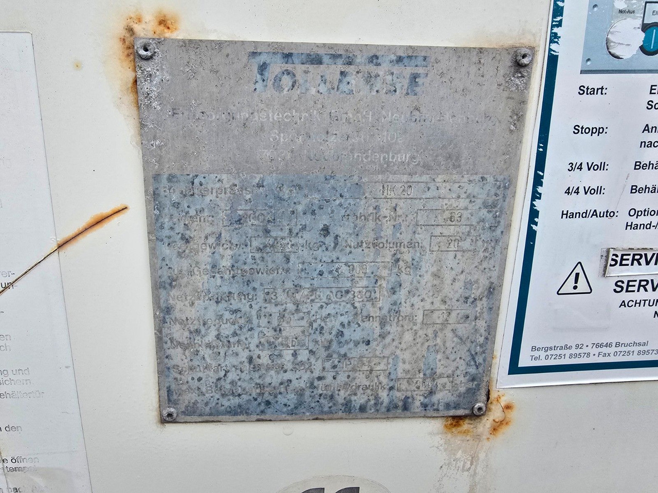 Tollense Presscontainer Presse Abrollcontainer - Hook-lift sunkvežimis: foto 3 Tollense Presscontainer Presse Abrollcontainer - Hook-lift sunkvežimis: foto 3