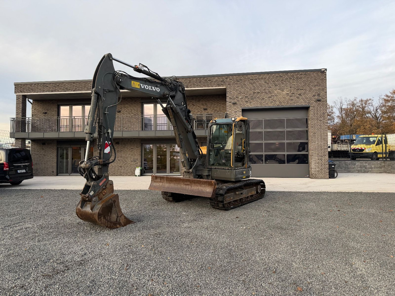 Volvo ECR 88 D Verstellauslger OQ Oilquick - Mini ekskavatorius: foto 3 Volvo ECR 88 D Verstellauslger OQ Oilquick - Mini ekskavatorius: foto 3