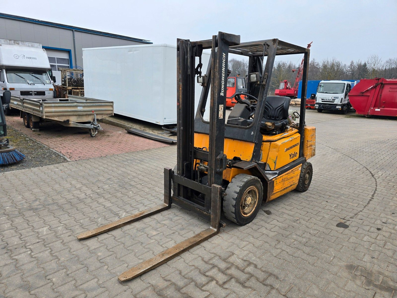 Yale Jungheinrich TFG 25 Gas Stapler Frontstapler - Dyzelinis krautuvas: foto 3 Yale Jungheinrich TFG 25 Gas Stapler Frontstapler - Dyzelinis krautuvas: foto 3