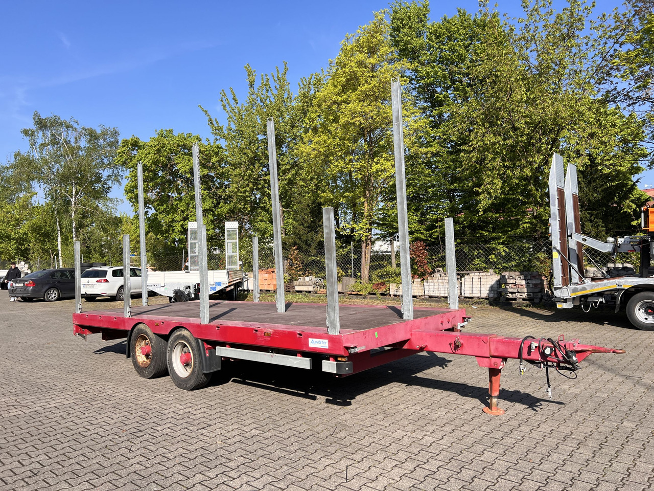Auwaerter X-LTL110 Tandempritsche, ausziehbar - Miškovežio priekaba: foto 5 Auwaerter X-LTL110 Tandempritsche, ausziehbar - Miškovežio priekaba: foto 5