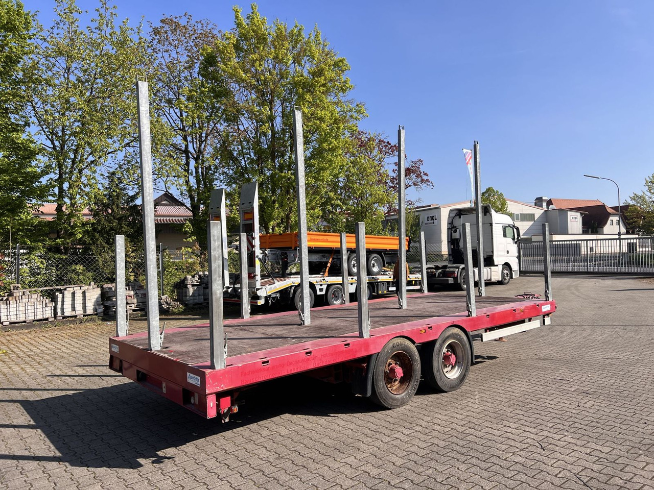 Auwärter Tandempritsche, ausziehbar, wenig Benutzt - Platforminė/ Bortinė priekaba: foto 4 Auwärter Tandempritsche, ausziehbar, wenig Benutzt - Platforminė/ Bortinė priekaba: foto 4