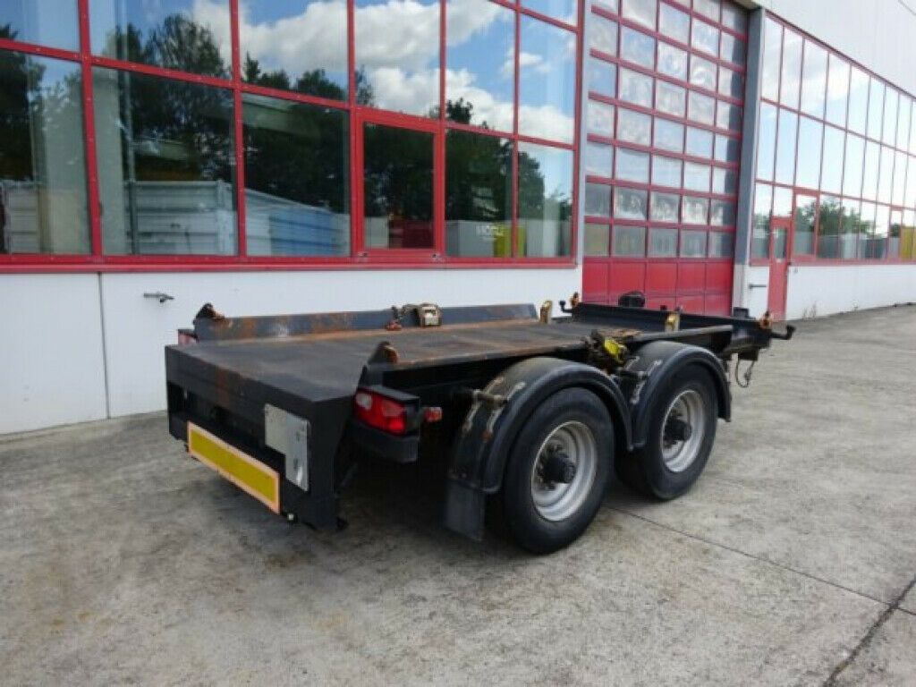 Hüffermann 13 t Tandem- Absetztmulden Anhänger - Kablio/ Skip loader priekaba: foto 2 Hüffermann 13 t Tandem- Absetztmulden Anhänger - Kablio/ Skip loader priekaba: foto 2