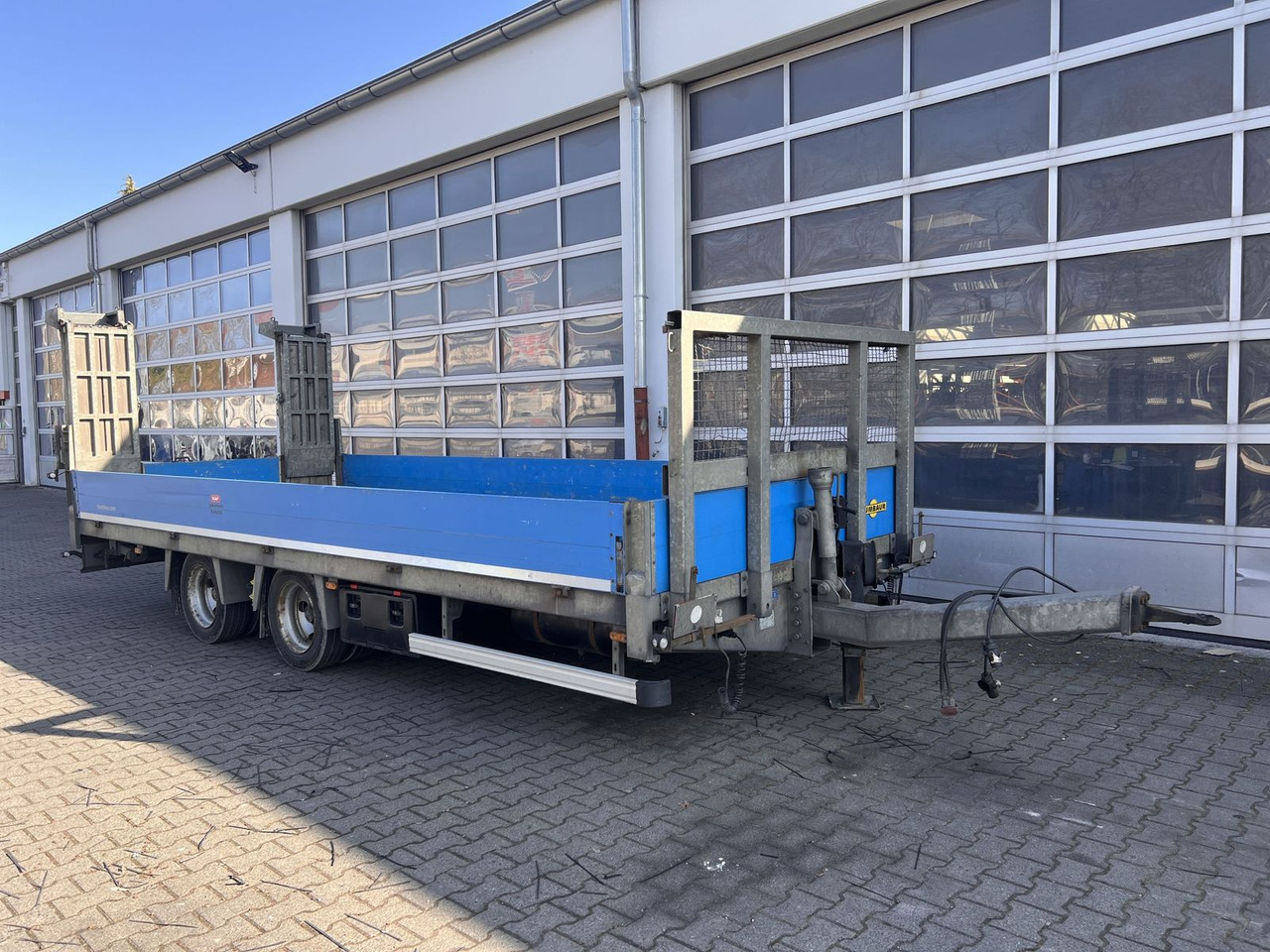 Humbaur 13,6 t Tandemtieflader - Žemo profilio platforma priekaba: foto 2 Humbaur 13,6 t Tandemtieflader - Žemo profilio platforma priekaba: foto 2