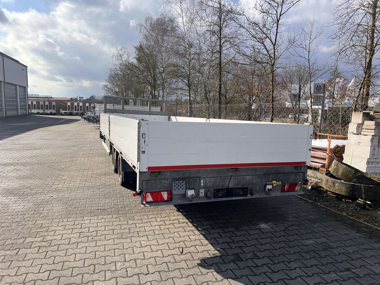 Humbaur 14,4 t Tandem- Pritschenanhänger- Tieflader - Žemo profilio platforma priekaba: foto 5 Humbaur 14,4 t Tandem- Pritschenanhänger- Tieflader - Žemo profilio platforma priekaba: foto 5