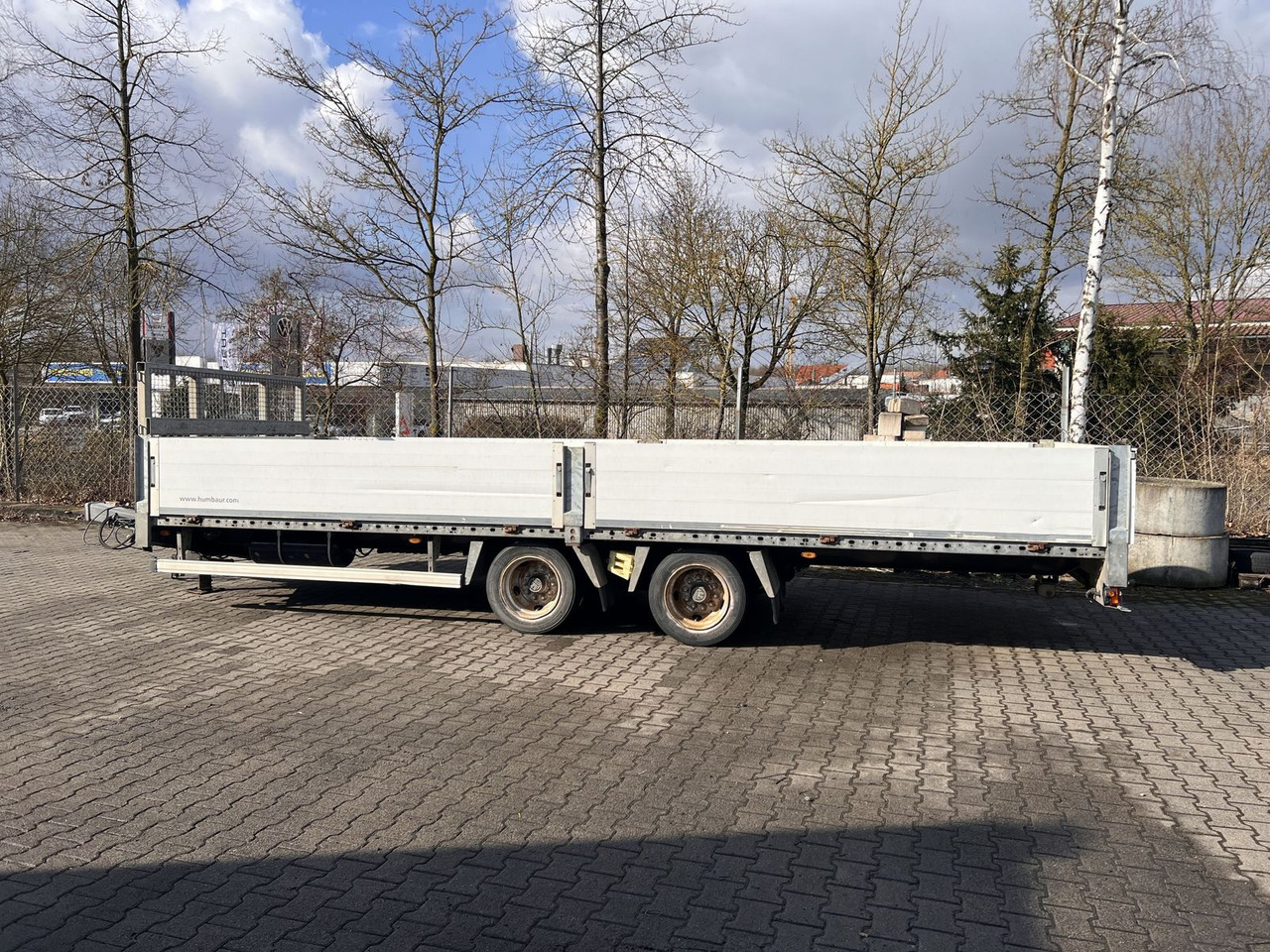 Humbaur 14,4 t Tandem- Pritschenanhänger- Tieflader - Žemo profilio platforma priekaba: foto 4 Humbaur 14,4 t Tandem- Pritschenanhänger- Tieflader - Žemo profilio platforma priekaba: foto 4