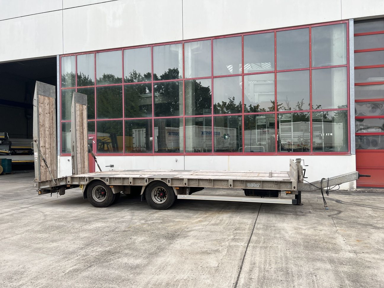 Humbaur HBTZ 21 t Tandemtieflader - Žemo profilio platforma priekaba: foto 1 Humbaur HBTZ 21 t Tandemtieflader - Žemo profilio platforma priekaba: foto 1