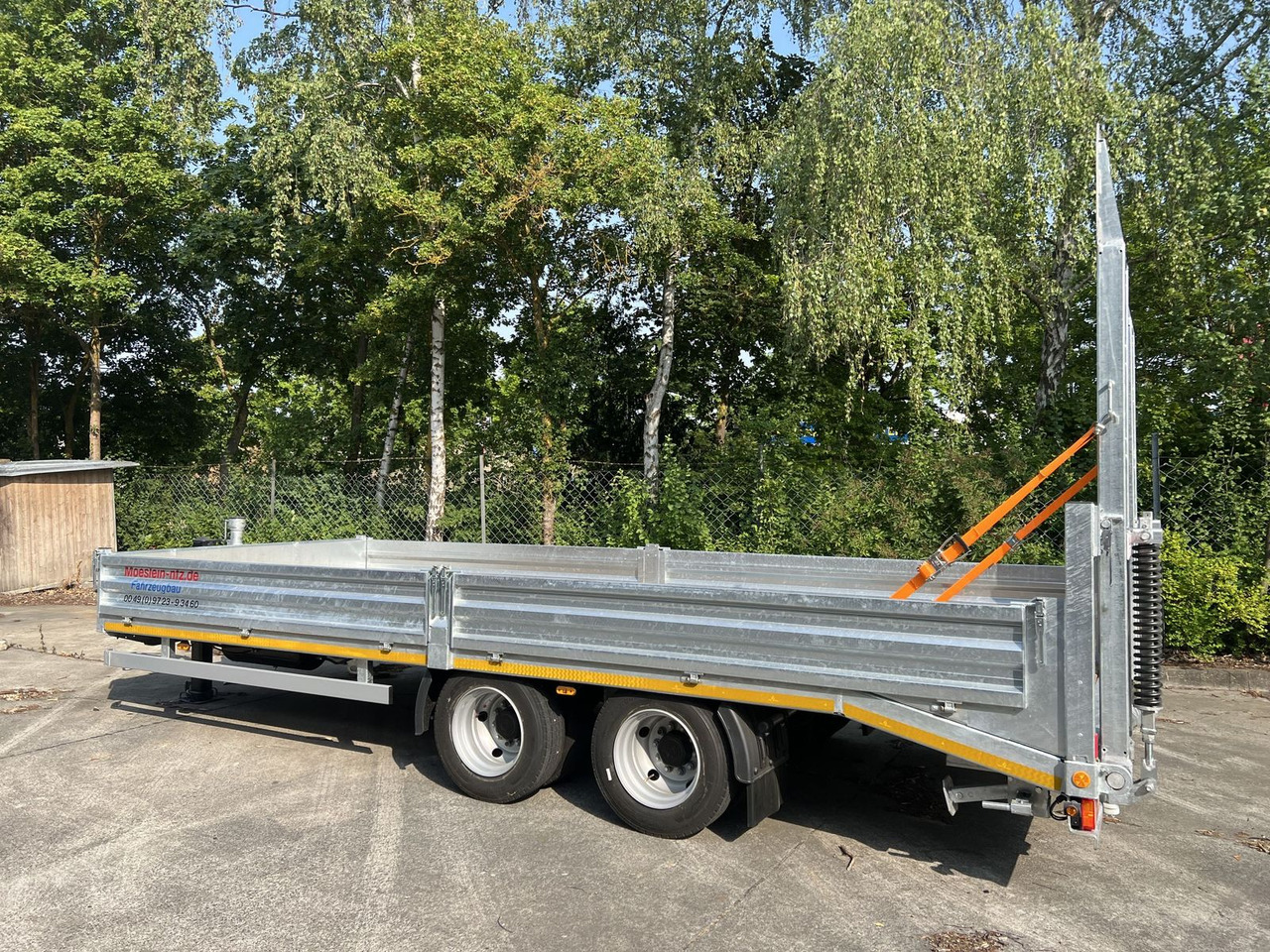 Möslein 14,4 t Tandemtieflader, 7,20 m langNeufahrzeug - Žemo profilio platforma priekaba: foto 2 Möslein 14,4 t Tandemtieflader, 7,20 m langNeufahrzeug - Žemo profilio platforma priekaba: foto 2