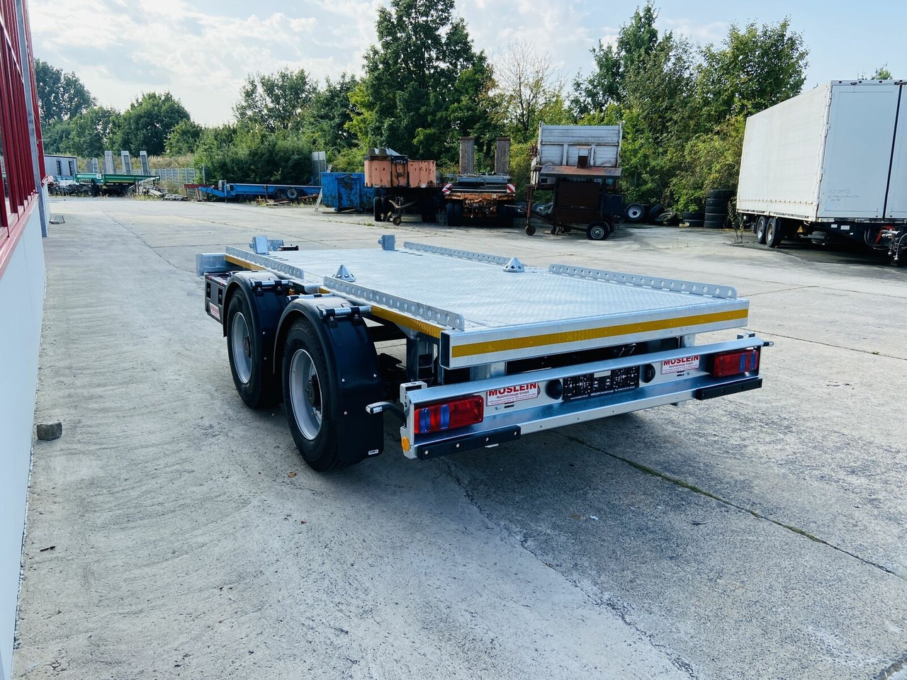 Möslein 14 t Tandem- Absetzmuldenanhänger,geschlossenen - Kablio/ Skip loader priekaba: foto 3 Möslein 14 t Tandem- Absetzmuldenanhänger,geschlossenen - Kablio/ Skip loader priekaba: foto 3