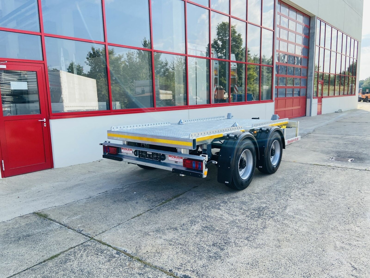 Möslein 14 t Tandem- Absetzmuldenanhänger,geschlossenen - Kablio/ Skip loader priekaba: foto 2 Möslein 14 t Tandem- Absetzmuldenanhänger,geschlossenen - Kablio/ Skip loader priekaba: foto 2