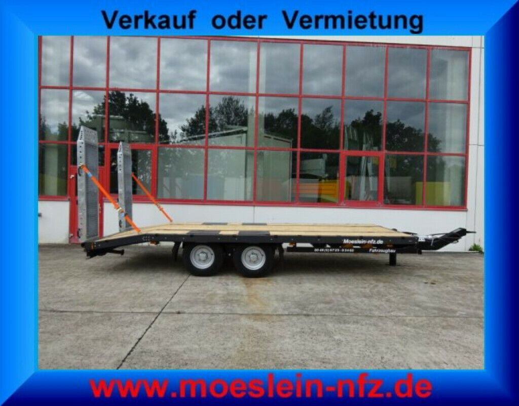 Möslein Neuer Tandemtieflader 13 t GG - Žemo profilio platforma priekaba: foto 1 Möslein Neuer Tandemtieflader 13 t GG - Žemo profilio platforma priekaba: foto 1