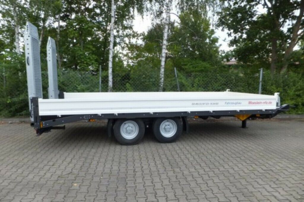 Möslein Neuer Tandemtieflader - Žemo profilio platforma priekaba: foto 3 Möslein Neuer Tandemtieflader - Žemo profilio platforma priekaba: foto 3