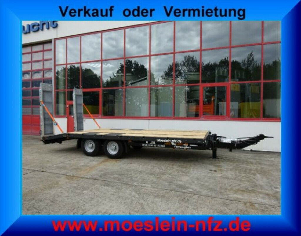 Möslein Neuer Tandemtieflader - Žemo profilio platforma priekaba: foto 1 Möslein Neuer Tandemtieflader - Žemo profilio platforma priekaba: foto 1