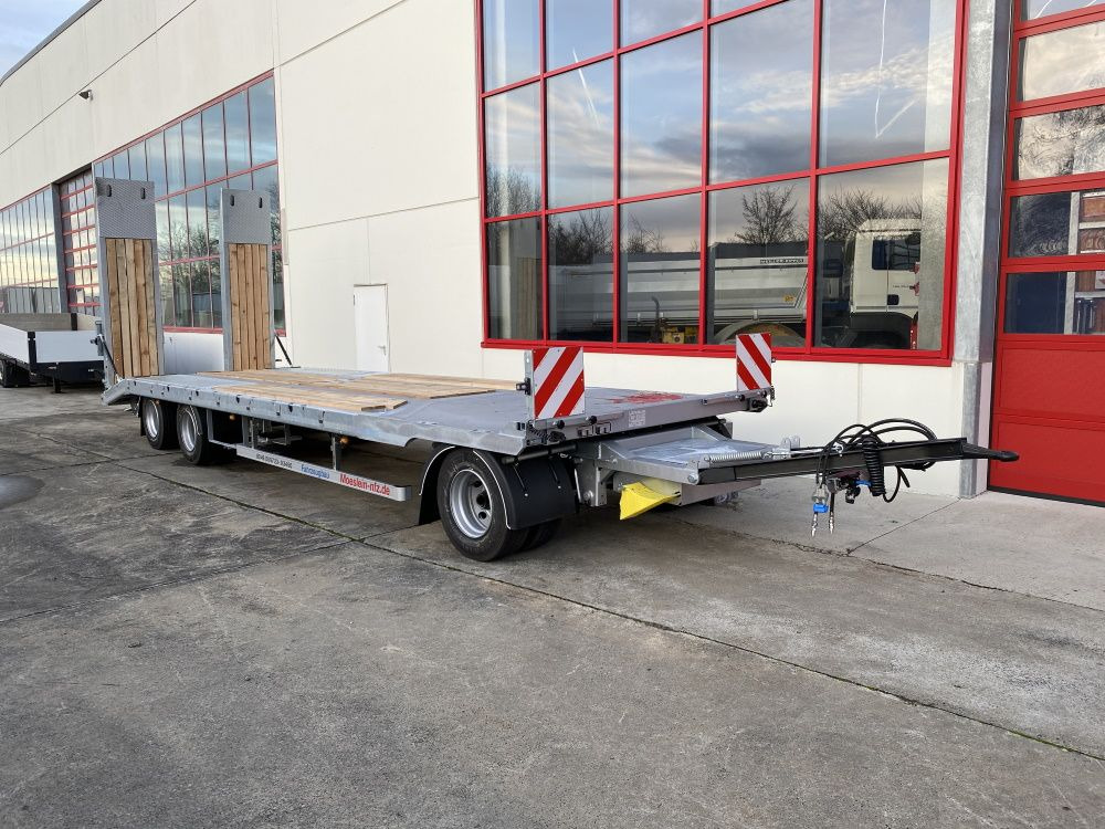 Möslein T 3-9,20 F Blatt 3 Achs Tieflader mit gerader Ladefläche 9 m, Neufahrzeug - Žemo profilio platforma priekaba: foto 3 Möslein T 3-9,20 F Blatt 3 Achs Tieflader mit gerader Ladefläche 9 m, Neufahrzeug - Žemo profilio platforma priekaba: foto 3