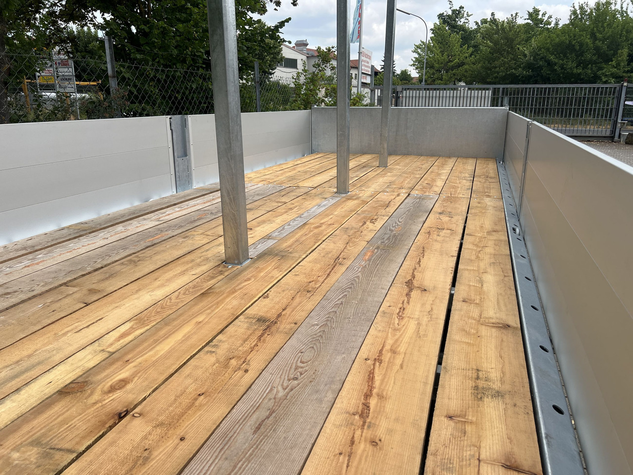 Nauja Platforminė/ Bortinė priekaba Möslein THT 14,4 G 6,2 L  14,4 t Tandem- Pritschenanhänger- Tieflader: foto 9