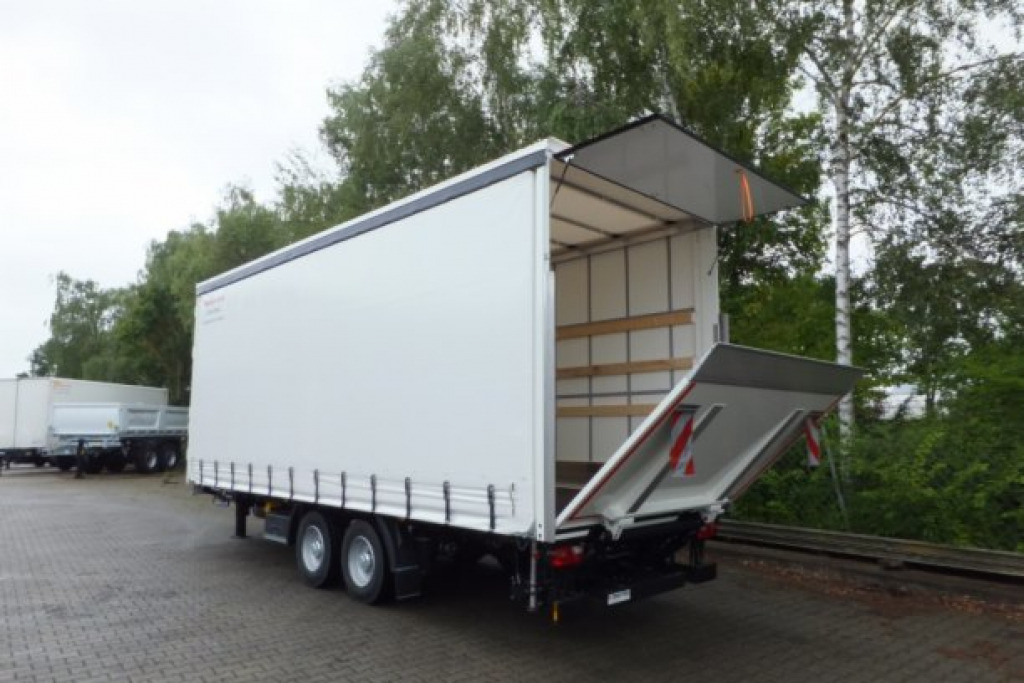 Möslein TPS 11 DL 7,30 neuer Planenanhänger, Ladebordwand + Durchladbar - Tentinė priekaba: foto 2 Möslein TPS 11 DL 7,30 neuer Planenanhänger, Ladebordwand + Durchladbar - Tentinė priekaba: foto 2