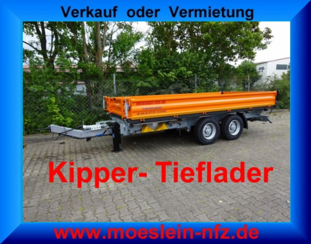 Möslein TTD11 Orange neuer Tandem 3- Seitenkipper Tieflader-- Neufahrzeug -- - Savivartis priekaba: foto 4 Möslein TTD11 Orange neuer Tandem 3- Seitenkipper Tieflader-- Neufahrzeug -- - Savivartis priekaba: foto 4