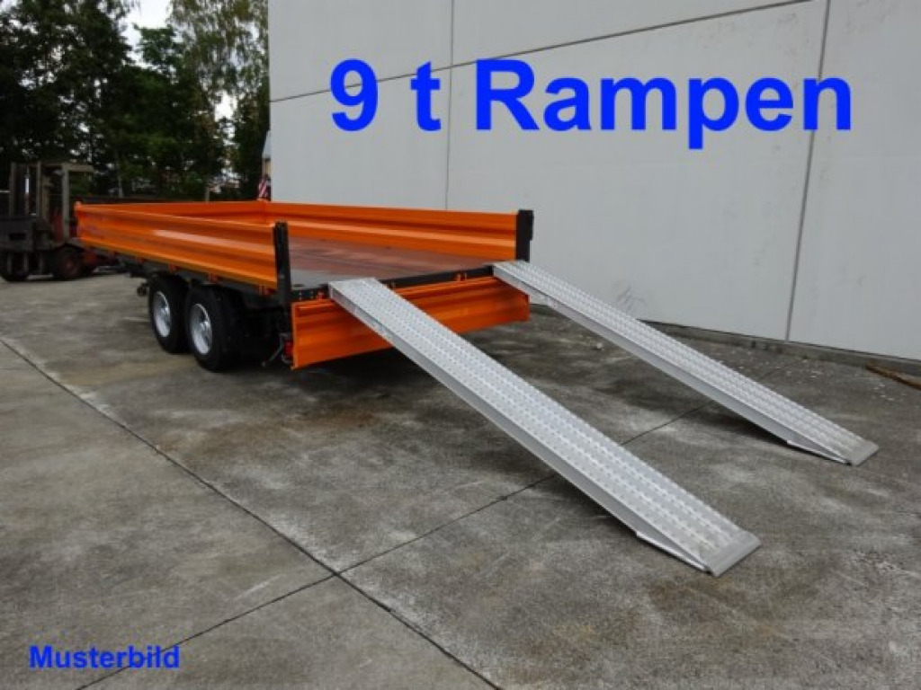 Möslein TTD11 weiß neuer Tandem 3- Seitenkipper Tieflader-- Neufahrzeug -- - Savivartis priekaba: foto 3 Möslein TTD11 weiß neuer Tandem 3- Seitenkipper Tieflader-- Neufahrzeug -- - Savivartis priekaba: foto 3